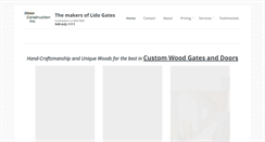 Desktop Screenshot of lidogates.com